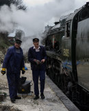 35005 "Canadian Pacific" at Ropley, Mid-Hants Railway, 2 March 2007