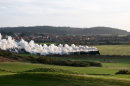 90775 leaves Sheringham with an afternoon train to Holt, North Norfolk Railway, 26 December 2007