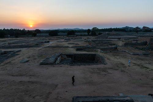 Sunset, Hampi