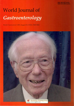 Frank Tovey. Cover of WJG 2012