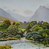 Arran Landscape Watercolour