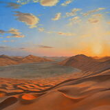 Empty Quarter Sunset Oil NFS