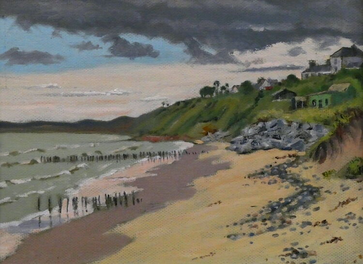 End of the Strand, Rosslare, Ireland  Oil  NFS