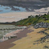 End of the Strand, Rosslare, Ireland Oil NFS