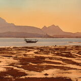 Evening on the Creek, Sur Watercolour NFS