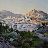 Lubrin, Almeria, Spain. Watercolour 48 x 37cm