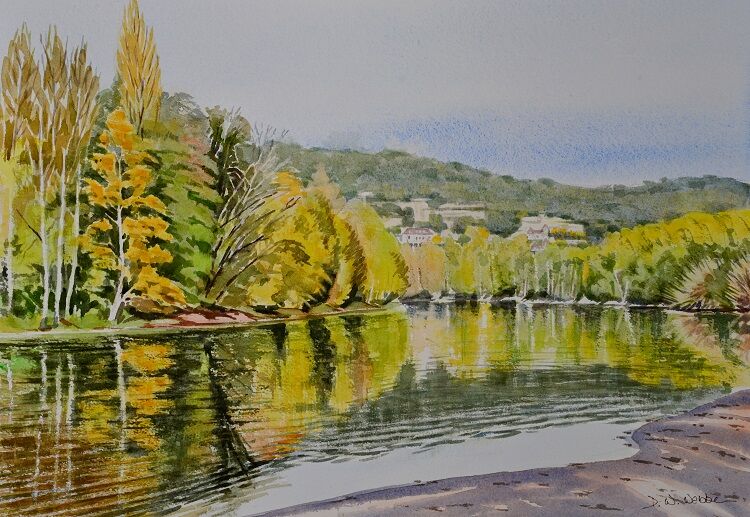 The Dordogne near La Roque-Gageac