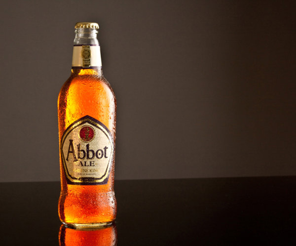 Abbot ale chilled
