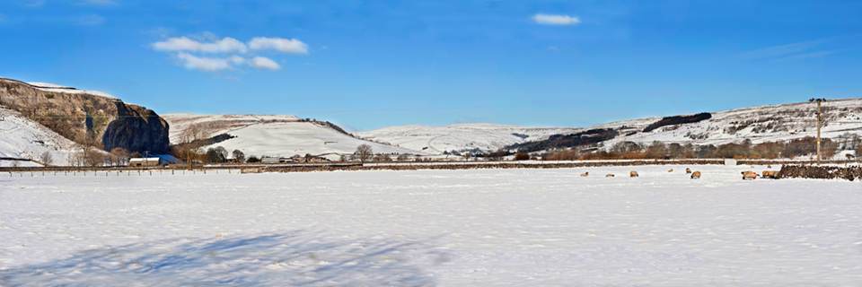 Wharfedale Winter (panorama)