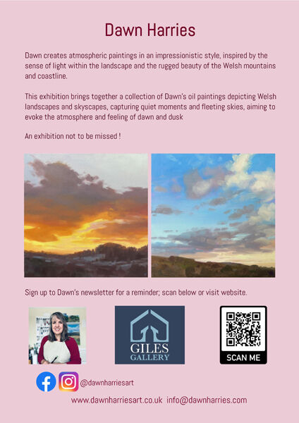 Dawn Harries - Solo exhibition Giles Gallery June 2026 pg2
