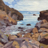 Incoming Tide at Lydstep Caverns