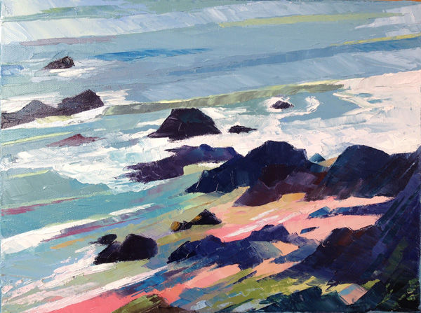 Incoming Tide at Marloes Sands