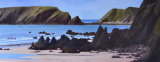Raggle Rocks at Marloes Sands - Oil