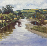 River Usk from Ship Street Bridge