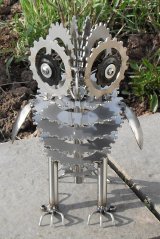 Stainless steel Owl