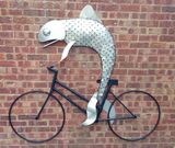 Wall Fish on a Bicycle