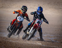 17 CHALLENGING FOR THE LEAD by Mike Arblaster