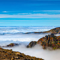 ABOVE THE CLOUDS by Tony Barker