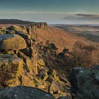 AFTERNOON GLOW ON STANAGE EDGE by Christine Maughan