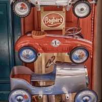 ANTIQUE PUSH CARS by Peter Ward