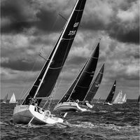 AT THE START OF THE ROUND ISLAND RACE