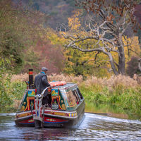 AUTUMN ON THE CANAL by Ashley Franklin