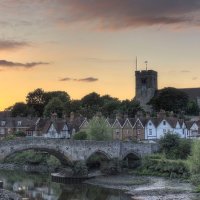 AYLESFORD BRIDGE by Peter Ward