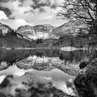 A LOCHAN AT GLENCOE by Mark Constable
