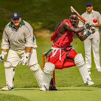 A MASSAI CRICKET 6 by Stanley Annable