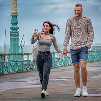 A SELFIE ON THE SEA FRONT by Tony Barker