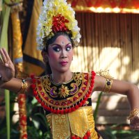 BALINESE DANCER by Anne Read