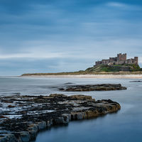 BAMBURGH CASTLE by Peter Ward