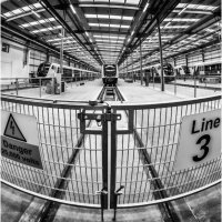 BOMBARDIER TEST BAYS LINE 3 by Tony Barker