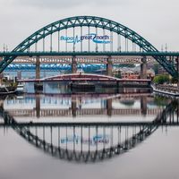 BRIDGES OVER THE TYNE by Mike Arblaster