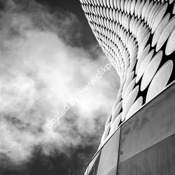 BULL RING CURVES AND CLOUD by Tony Barker