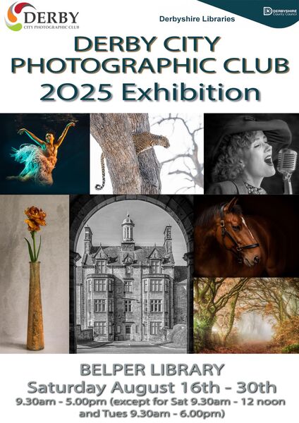 Belper Library - Exhibition Poster 2
