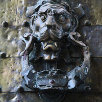 CALIPH'S STRONG ROOM KNOCKER by Sue Swain