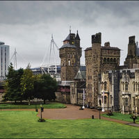 CARDIFF THE NEW AND OLD by Alan Locke