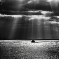 CAUGHT IN A BEAM OF LIGHT by Roger Fountain