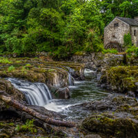 CENARTH WATERMILL by Neil Partridge