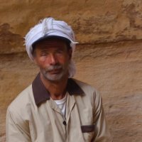 CLEANER AT PETRA by Malcolm Neal