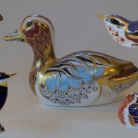 CROWN DERBY BIRDS by Derrick Tuplin
