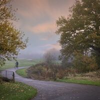 CYCLING TO WORK by Alan Locke