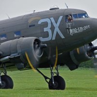 DAKOTA PREPARING FOR TAKEOFF by Mike Bradley