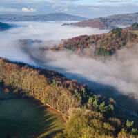 DERWENT VALLEY AT WHATSTANDWELL by Brenda Howard