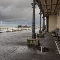 DESERTED PROMENADE by Christine Maughan