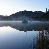 EARLY MORNING ULLSWATER by Mike Bradley