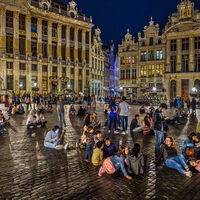 EVENING IN BRUSSELS
