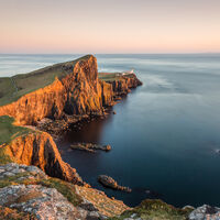 EVENING LIGHT, NEIST POINT by Mike Arblaster