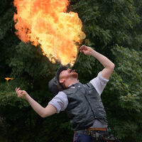 FIRE - EATER by Gillian Foulds